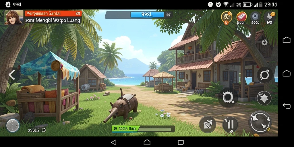Tampilan gameplay 99SL yang penuh warna dan menarik.