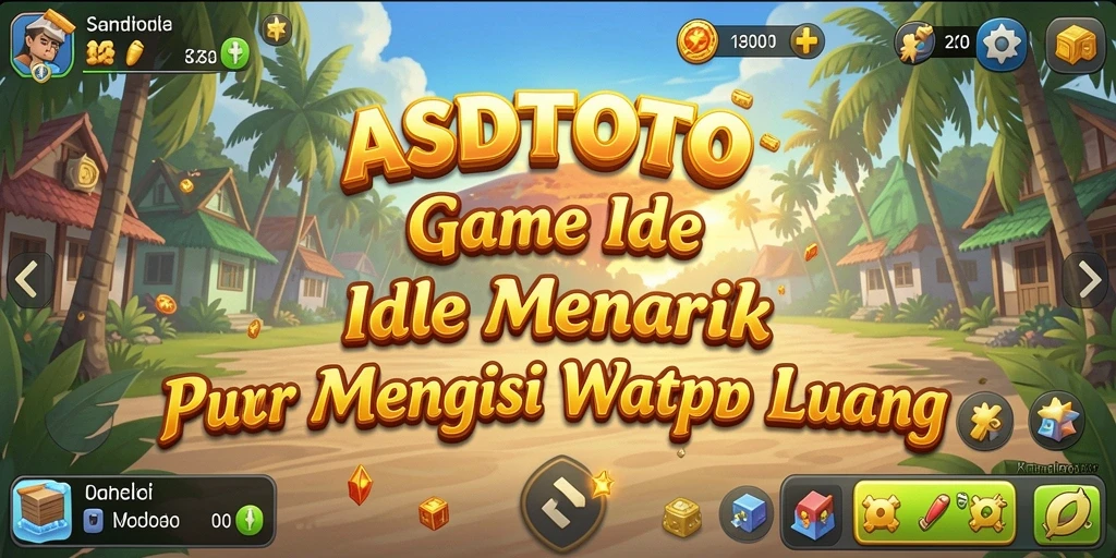 Screenshot gameplay ASDTOTO dengan elemen Idle yang menarik.