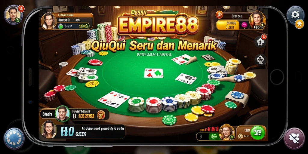 Gameplay seru QiuQiu di EMPIRE88 yang penuh strategi.