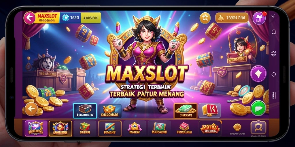 Tampilan gameplay menarik dari MAXSLOT dengan strategi mendebarkan.