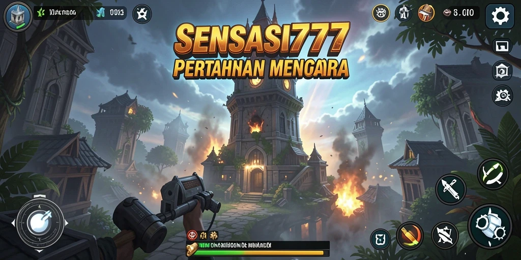 Tampilan gameplay SENSASI777 yang menantang dan strategis.
